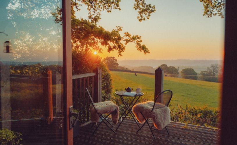 Oakdown Treehouse Sunset